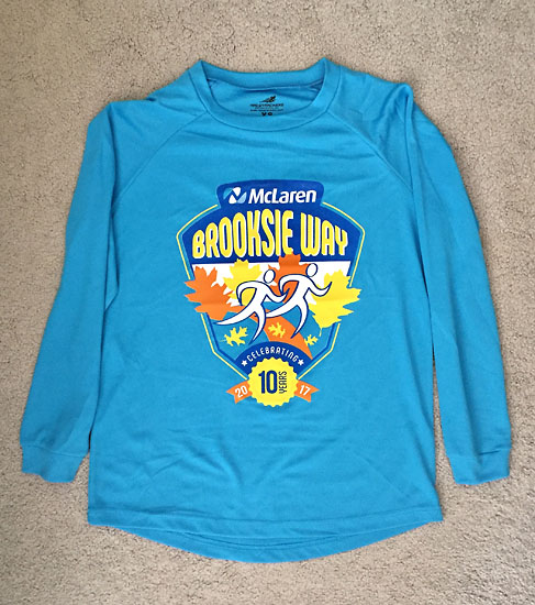 2017-09-24 - brooksie 10 year shirt